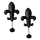 thumbnail image 3 of Apliques decorativos de pared de hierro forjado, candelabros de pilar colgantes rústicos vintage Negro, 3 of 8