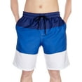 thumbnail image 5 of Men's Swim Trunks - Quick Dry Watershort Swimsuit - Athletic Swimwear Shorts with Mesh Lining Drawstring Waist Shorts Black and Pockets,Blue/Green/Red, 5 of 8