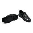 thumbnail image 2 of Tholdsy Zapatos de cuero a escala 1/6, adorno de cuerpo realista, accesorio de calzado, simulación DIY, de acción negra, decoraciones Kits de construcción modelo, 2 of 6