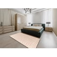 thumbnail image 4 of Ahgly Company Indoor Rectangle Abstract Wheat Beige Abstract Area Rugs, 4' x 6', 4 of 6