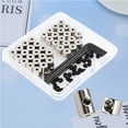 thumbnail image 2 of MasteelfCA 1 Set of 40 Metal Pin Backs Practical Pin Keepers Pin Locks Set Locking Clasp with Screw, 2 of 8