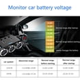 thumbnail image 5 of Fauful 12V-24V Car Cigarette Lighter 3 Way Socket Splitter Plug LED USB Charger Adapter 100W Voltage Monitor, 5 of 5