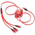 thumbnail image 2 of Cable, cable de carga telescópico 3 en 1 tipo cable C para IOS de alta capacidad, 2 of 9