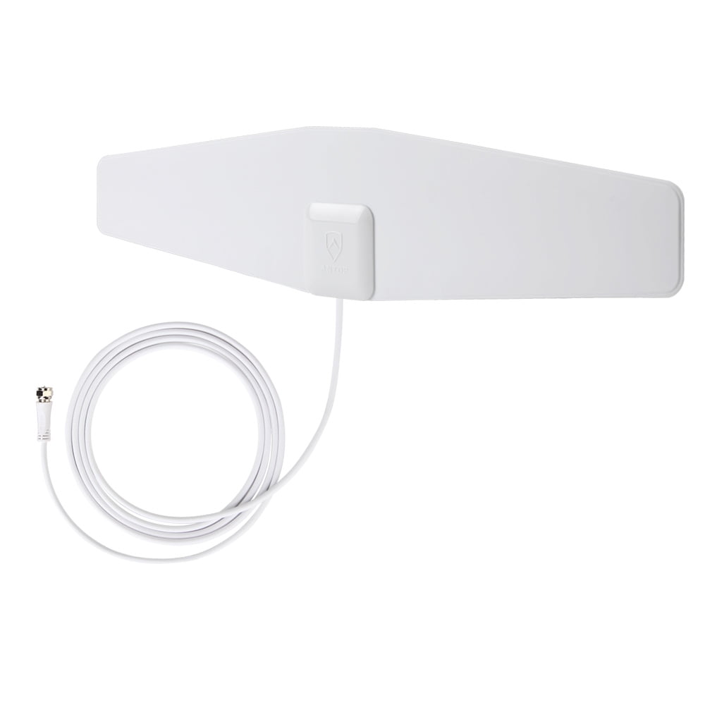 ANTOP Antenna Inc AT120 AT120 Paper Thin Indoor TV Antenna, Black and