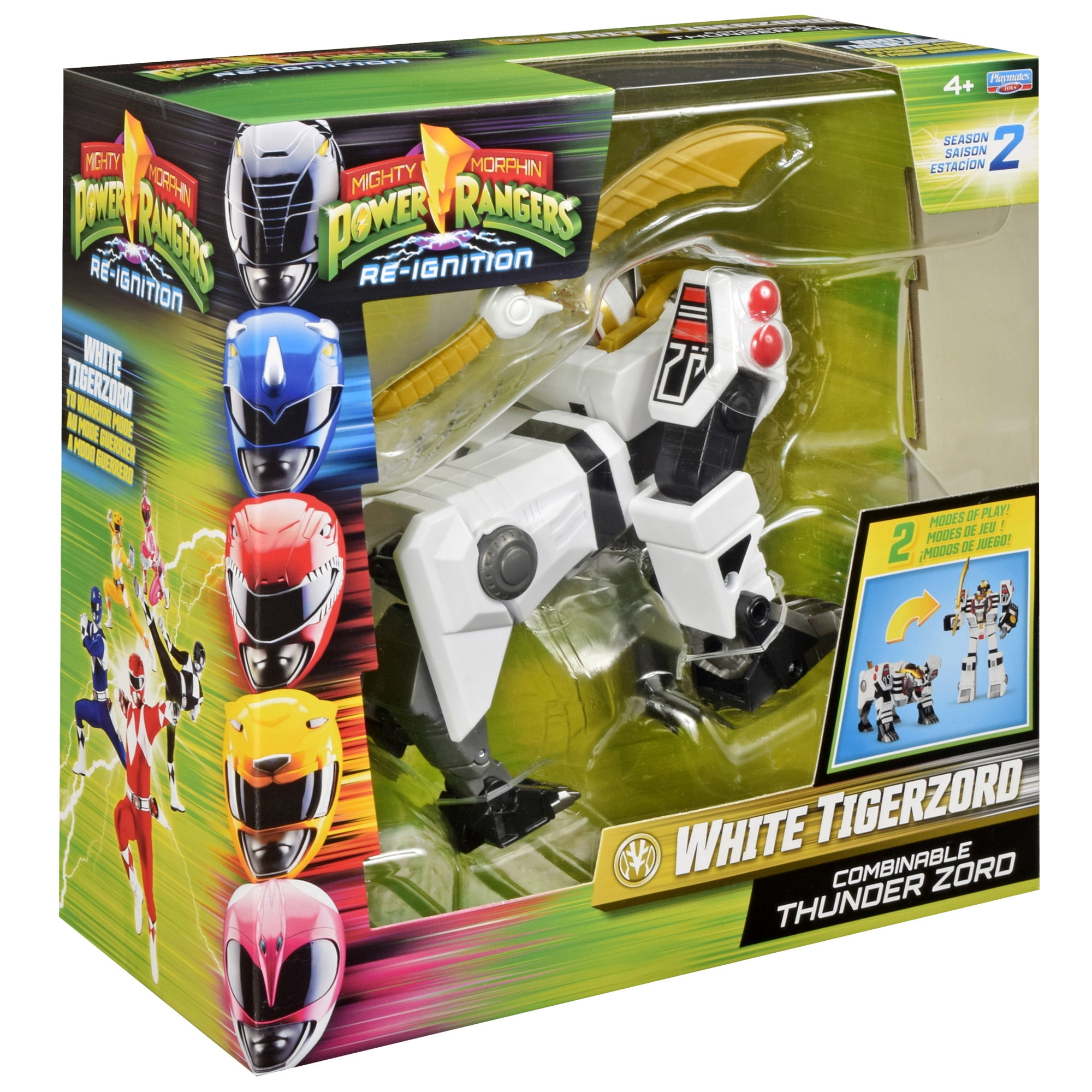 Mighty Morphin Power Rangers: Re-Ignition - Combinable White Tiger Thunderzord by Playmates Toys