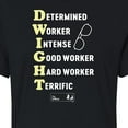 thumbnail image 3 of The Office - Dwight Defined - Juniors Cropped Cotton Blend T-Shirt, 3 of 5