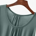 thumbnail image 4 of Comdrip Plus Size Pajamas! Summer Cotton Pajama Set for Women Plus Size Soft Shorts & Tank Top Sleeveless Sleepwear for Home/Travel Plus Size Sleep Shorts C 2XL, 4 of 4
