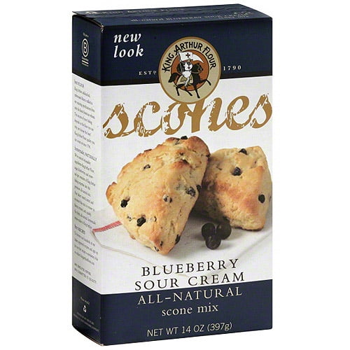 King Arthur Flour Blueberry Sour Cream Scone Mix, 14 oz (Pack of 6) by King Arthur Flour