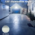 thumbnail image 5 of Indmird 2 pack 100W Security Lights Outdoor, 10000 Lumens 6500K Super Bright Exterior Lighting Project, IP66 Waterproof for Patio, Garden, Back Yard, 5 of 6