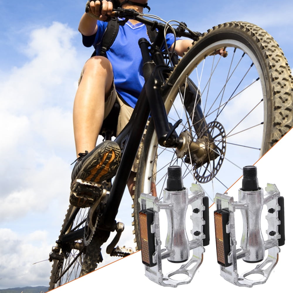 white mountain bike pedals