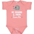 thumbnail image 3 of Inktastic Grammy and Papa Love Me Grandchild Boys or Girls Baby Bodysuit, 3 of 5