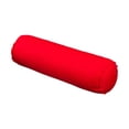 thumbnail image 1 of Almohada cilíndrica redonda, almohada decorativa, almohada ergonómica hecha a mano, almohada sólida, almohada cervical enrollable para habitación de Rojo, 1 of 8