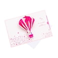 thumbnail image 4 of Tarjeta de San Valentín Romántica Tarjeta de San Valentín con sobre Tarjetas de felicitación 3D para novia suministros de vacaciones de Globo de aire caliente, 4 of 8