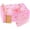 Pink, variant on 100Pcs Dream Night Sky Star Moon Gold Organza Lovely Bags Jewelry Cosmetic Bags 4.3x6.3 Inch Drawstring Mesh Favor Pouches Giftwrap Bags Christmas for Wedding Party Gift Packaging