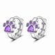 thumbnail image 1 of Pendientes Sonducket 1 par de cobre Joyería de moda Regalo dulce accesorios para mujer morado, 1 of 6