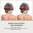 thumbnail image 2 of Fuzoiu Red Train Hot Air Balloon Print Adult’s Satin Sleeping Cap,Satin Bonnet,Silk Bonnet,Hair Bonnet for Sleeping,Hair Bonnets for Women Curly Natural Hair, 2 of 6
