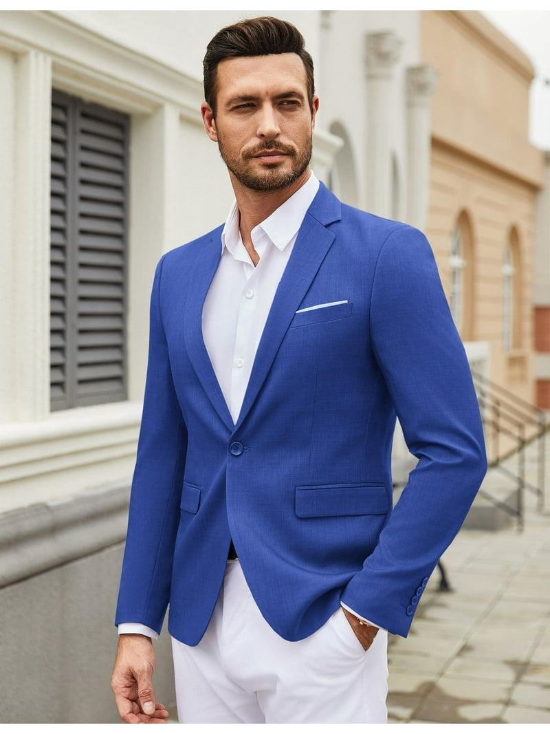 COOFANDY Men's Casual Suit Jackets Regular Fit Lightweight Blazer One Button Dinner Dress Jacket for Men - Walmart.com COOFANDY Men's Casual Suit Jackets Regular Fit Lightweight Blazer One Button Dinner Dress Jacket for Men - Walmart.com