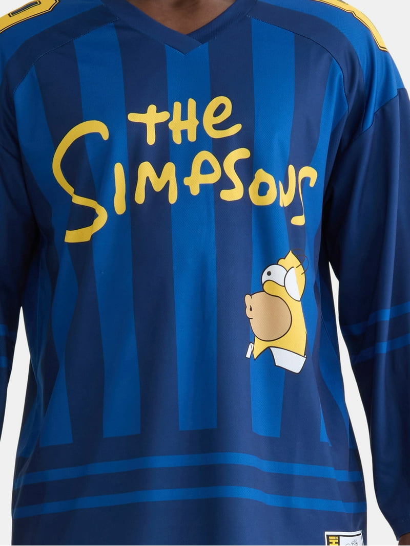 00'sシンプソンズSimpsonsホッケーゲームシャツスポーツ 00'sシンプソンズSimpsonsホッケーゲームシャツスポーツ