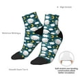 thumbnail image 4 of Bingfone Sweet Dream Lamb Design Patterned Men's Women's Casual Cotton Socks, 4 of 5