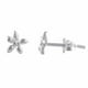 thumbnail image 1 of Aretes de Flor Estrella para Adolescentes en Plata Esterlina (0.35in), 1 of 1