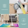 thumbnail image 6 of Rainbow Tie Dye Swirl Pattern Kitchen Rugs Sets Of 3,Kitchen Runner Rugs Non Skid Washable,Decorative Kitchen Floor Mats for Kitchen,Sink,Laundry,17"x30"+ 17"x47" + 17"x59", 6 of 6
