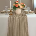 thumbnail image 1 of Mantel Table Runner Snowkingdom, 70 x 305 cm, color marrón, 6 unidades, 1 of 7