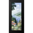 thumbnail image 2 of Layne, Elise 11x24 Black Modern Framed Museum Art Print Titled - Italia II, 2 of 5