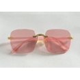 thumbnail image 1 of Gafas de sol cuadradas sin montura europeas y americanas, tendencia de moda, gafas de sol sin montura, gafas de sol de pasarela para tiro callejero para mujer, 1 of 6