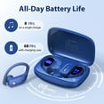 thumbnail image 2 of VEAT00L Wireless Earbuds Bluetooth Headphone Sport, Bluetooth 5.4 Earbud, 72Hrs Earphone with Earhook, Noise Cancelling Mic, IP7 Waterproof Headset for Workout/Running, 2 of 6