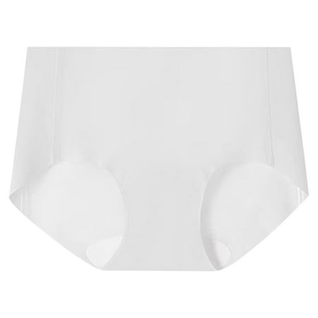 Icvfdpl Panties For Women Elongated Plus Size Belly Cinching High Waisted Comfortable Skin-Friendly Womens Underwear Briefs White M
