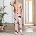 thumbnail image 5 of Mens Pajama Pants - Soft Sleep & Lounge Pants for Men, Funny cute lami llama hat Cuteness Casual PJ Bottoms Pants with Pockets, 5 of 5