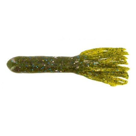 Big Bite Baits 4 inch Tour Flipper Soft Plastic Tube (Tilapia)