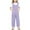 Purple, variant on LYHaoo Children Kids Girls Sleeveles Suspenders Romper Jumpsuit Long Straight Pants With Pocket Girls Jumpsuit Romper 5-6 Years Black(Little Kid)