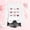 02 White, variant on YueHuiYing Women's Oversized T-Shirt with Random Black & Pink Heart Print Crew Neck Long Sleeve Valentine's Day Sweet & Edgy Style Top