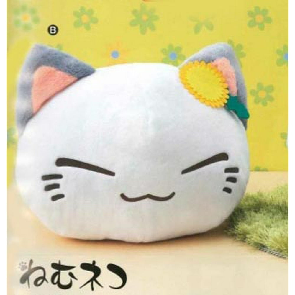 Furyu Nemu Neko DX Plush Tampopo - White / Blue - Walmart.com - Walmart.com
