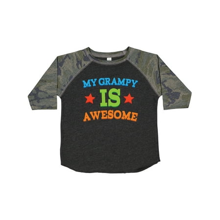 

Inktastic My Grampy is Awesome Gift Toddler Boy or Toddler Girl T-Shirt