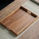 thumbnail image 4 of Bandeja de madera para té, bandeja para té seco, bandeja para guardar tazas, bandeja para dulces y frutas, bandeja de madera, 4 of 6