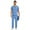 天蓝色, variant on Scrubs Women Beauty SPA Uniform Pet Store Work Clothes Set Nurse Scrubs Set Soft Hospital Wrokwear