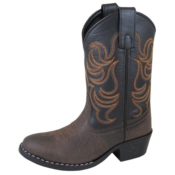 Bottes de Cowboy pour Enfants Monterey Brunes/noires