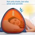 thumbnail image 4 of Carpa De Playa Jardín Toldo Para El Sol Pantalla Sombra Protector UV Paño Plateado Azul 1 SM SunniMix Tienda emergente, 4 of 8