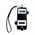 thumbnail image 1 of Golf Double Head Counter Number Count Tally Counter Clicker with Four Digit Display Handheld Manual Clicker Number Count, 1 of 7