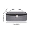 thumbnail image 3 of XKHAZA Small Insulated Lunch box Portable Soft Bag Mini Cooler Thermal Meal Tote Kit with Handle for Work & School, 3 of 4