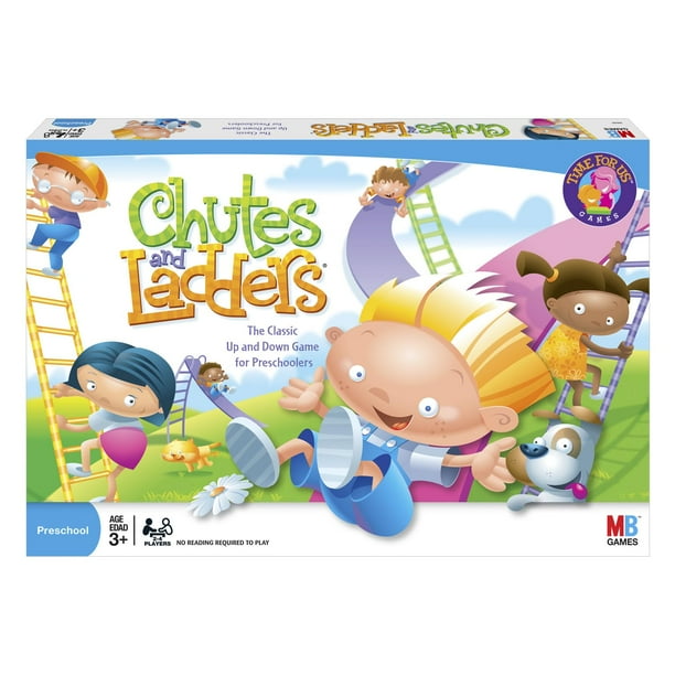 Juego de mesa Hasbro Gaming Chutes and Ladders para 2-4 jugadores y 3 o más
