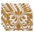 thumbnail image 4 of Simply Daisy 18" x 14" British Colonial Geometric Print Placemat (Set of 4), 4 of 5