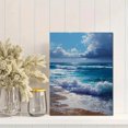 thumbnail image 2 of UXIEQU Ocean Wave Canvas Wall Art Print 15.75x11.81 Inches, 2 of 8