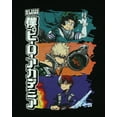 thumbnail image 2 of My Hero Academia Men's T-Shirt Stacked Character Scenes Graphic Print Adult Tee, 2 of 5