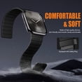 thumbnail image 4 of GEAK Compatible with Apple Watch Bands for Men 44mm 42mm 46mm 49mm 45mm 40mm 41mm 38mm Magnetic Silicone Sport Band for iWatch Ultra 3 Ultra 2 SE Series 11 10 9 8 7 6 5 4 3 2 1, 4 of 8