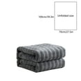 thumbnail image 7 of ESULOMP Cooling Blanket for Hot Sleepers, 4.95x3.28ft Breathable Summer Blanket, Cooling Thin Blankets for Night Sweats, Lightweight Double Sides Cooling Blankets, Black, 7 of 7