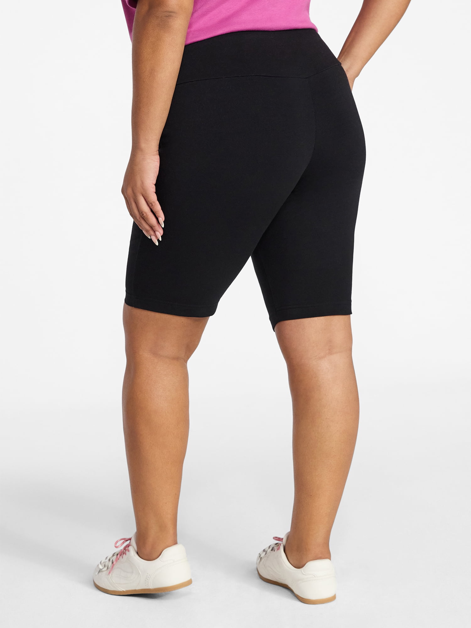 Terra & Sky Women's Plus Bike Short, Sizes 0X-5X