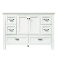 thumbnail image 7 of Craft + Main Bavt4922d-Qbg Brantley 48" Free Standing Single Basin Vanity Set - White, 7 of 7